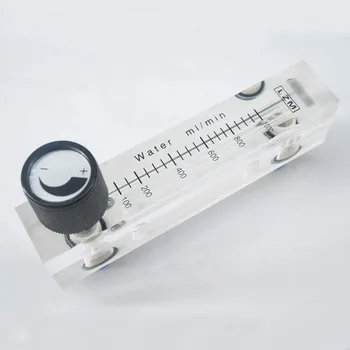 1-10 2-25 4-40 10-100 25-250 40-400 60-600 100- 1000LPM LZM-6T Ротаметр для измерения расхода Жидкой Воды С Клапаном, Подходящим Для трубки 6/8/10/12 мм