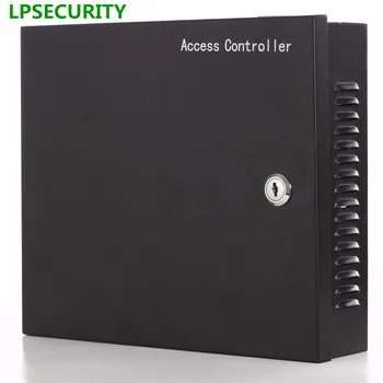 1 2 4 плата контроллера доступа к дверному замку ворот с портом TCP / IP с корпусом и блоком питания