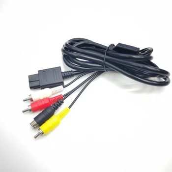 10 шт. S-Video 1,8 м Аудио ТВ AV кабель для Nintendo SNES GameCube NGC N64 Игровой Аксессуар Шнур