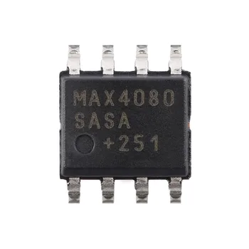 10 шт./лот MAX4080SASA + T SOP-8 Усилители тока MAX4080SASA 76 В, Высокочастотные Усилители тока с выходным напряжением
