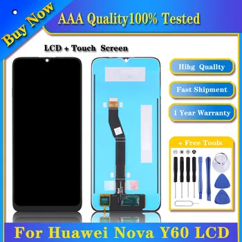 100% Протестированный Оригинальный ЖК-экран для Huawei Nova Y60 с цифрователем Полная сборка Запасных частей для телефона