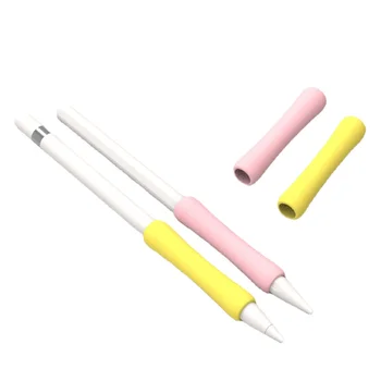 2 шт., чехол для карандаша, ручка для Apple Pencil, универсальный мягкий силиконовый нескользящий защитный чехол для Apple Pencil 1st 2nd