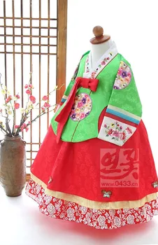 2019 Горячее платье-пачка для девочек, Корейское традиционное платье Ханбок для детей, Свадебный Танцевальный костюм для Косплея на Хэллоуин, подарки для Косплея
