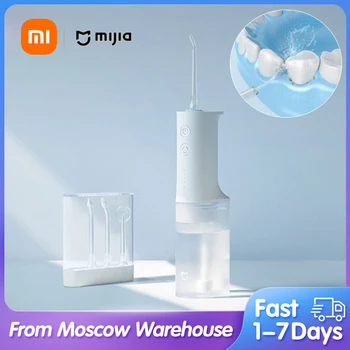 2023 Xiaomi Mijia Ирригатор для полости рта, Стоматологический Ирригатор MEO701, Портативный Ультразвуковой Очиститель полости рта для Зубов, Выбор воды, Очиститель Зубов