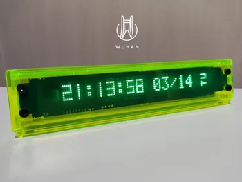 2023 новые VFD часы WiFi часы вакуумный флуоресцентный дисплей VFD часы vck16 весенне-зеленый