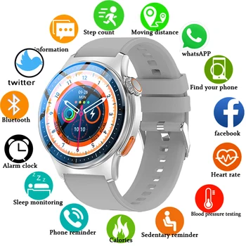 2023 Смарт-часы Мужские Bluetooth Call He art Rate Monitor Фитнес-трекер Водонепроницаемые умные часы женские для Huawei Xiaomi