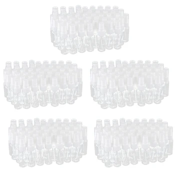 250 упаковок пустых прозрачных пластиковых бутылок для распыления мелкодисперсного тумана с салфеткой из микрофибры, контейнер многоразового использования объемом 20 мл