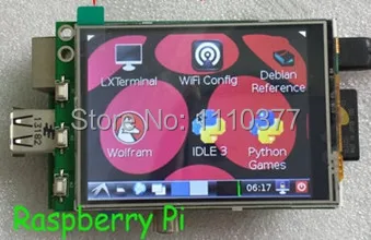 3,2 дюймовый 26PIN TFT ЖК-модуль с сенсорной панелью XPT2046 для Raspberry Pi B/B +320*240 SPI Интерфейс