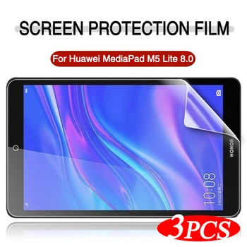 3ШТ Пэт Мягкая Защитная пленка Для экрана Huawei MediaPad M5 Lite 8,0 