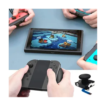 4 шт. Сменный джойстик для переключателя, 3D джойстик, аналоговый джойстик для большого пальца, инструмент для ремонта игрового контроллера Switch Lite Joycon