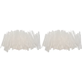 400шт Пластиковые Пипетки для перекачки 3 мл Одноразовой Капельницы для эфирных масел