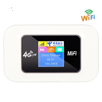 4G LTE WiFi маршрутизатор Беспроводная карманная точка доступа Wi-Fi Автомобильный WiFi со слотом для sim-карты