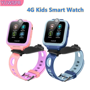 4G Детские Смарт-часы-телефон GPS Wifi Местоположение 800mAh SIM SOS Отслеживание Видеозвонков Для Мальчиков и Девочек Smartwatch Phone Watch для детей T30