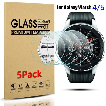 5-1 шт. Защитное Стекло для экрана Watch 5 4 Для Galaxy Watch 5 5Pro 4 40 мм 44 мм Защитная пленка Для Samsung Watch 4 Classic 42/46 мм