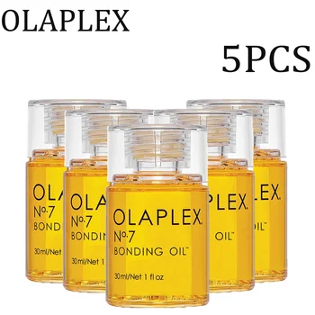 5ШТ Olaplex № 7, Связующее Эфирное масло для волос, Оригинальная восстанавливающая сыворотка Против высокой температуры, Масла для ухода за волосами, Гладкие волосы, 30 мл
