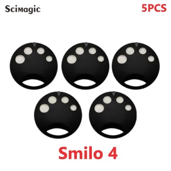 5ШТ SMILO2 Smilo4 SM4 SM2 Гаражный пульт дистанционного управления 433 МГц с подвижным кодом Ручной передатчик Ключ Для открывания Ворот