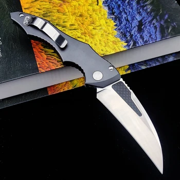60HRC CS GO Керамбит Нож Открытый Нож для Самообороны Авиационная Алюминиевая ручка Нож для Выживания с Когтями Тактические EDC Инструменты Лезвие D2