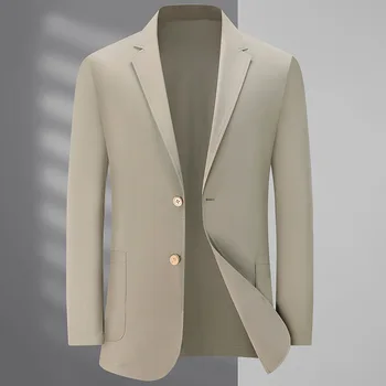 6598-2023 новая корейская модная профессиональная куртка для делового отдыха, мужской легкий роскошный костюм в стиле Yinglun