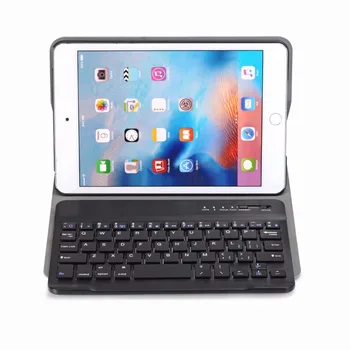 8-дюймовый ABS Bluetooth Чехол для клавиатуры Для Нового ipad mini 5 2019 Планшетный ПК Ультратонкий Чехол из Искусственной кожи с Беспроводной клавиатурой + ручка