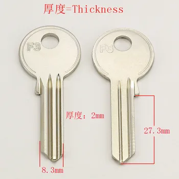 A037 Заготовки для ключей от домашней двери Слесарные принадлежности Пустые ключи 25 шт./лот