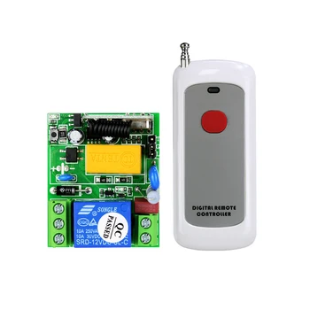 AC 220V беспроводной пульт дистанционного управления переключатель приемник передатчик вентилятор/освещение RF реле переключатель 433 МГц умный дом включение выключение