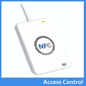 ACR122u NFC Считыватель Писатель 13,56 МГц RFID Копировальный аппарат Дубликатор + 2шт UID-карты + 2шт UID-метки + SDK + Программное обеспечение для копирования и клонирования M-ifare