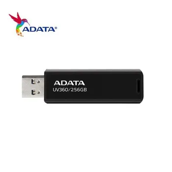 ADATA USB 3,0 256 ГБ 128 ГБ 64 ГБ Флэш-накопитель 32 ГБ Флеш-накопитель Gen 1 Выдвижной Монолитный флэш-накопитель UV360 Высокоскоростной Флешка