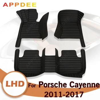 APPDEE Автомобильные коврики для Porsche для Cayenne 2011 2012 2013 2014 2015 2016 2017 Пользовательские автомобильные накладки для ног в салоне автомобиля