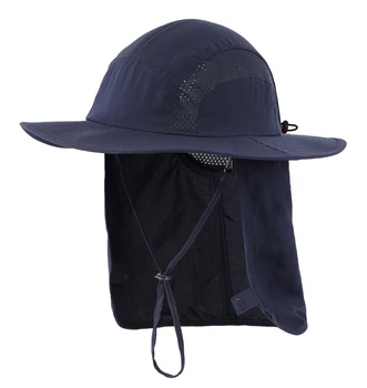 Connectyle/ Солнцезащитные шапки для Сафари для мальчиков, Быстросохнущие Легкие Солнцезащитные Козырьки UPF 50 +, Защитные Шапки-Ведро, Пляжная Игровая Шляпа с Клапаном