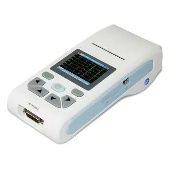 CONTEC ECG90A сенсорный портативный ЭКГ-монитор, аппарат для электрокардиографии, аппараты для ЭКГ, программное обеспечение для домашних ЭКГ-устройств