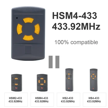 HORMANN 433,92 МГц HSM4 HSM2 HS2 HS4 Пульт Дистанционного Управления Гаражными Воротами 433 МГц Дубликатор Фиксированного кода Передатчик Команд на Ворота