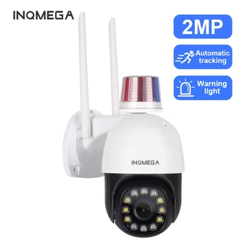INQMEGA IP-Камера 1080P WIFI Беспроводная PTZ Камера Безопасности Сигнальная Лампа Полноцветного Ночного Видения CCTV Камера Наблюдения