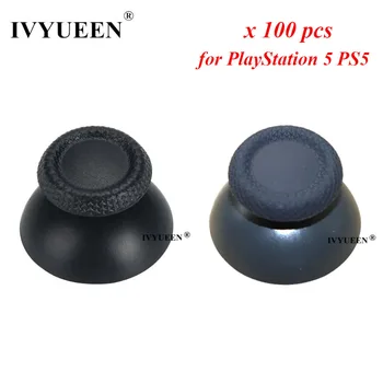 IVYUEEN 100 шт. для PlayStation 5 PS5 DualSense Контроллер Thumbstick 3D Аналоговый Джойстик Для большого пальца, Колпачки Для Джойстика, Игровые Аксессуары