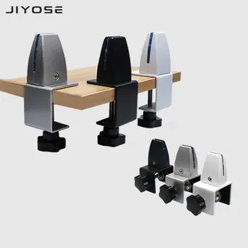 JIYOSE 1 шт. зажим для утолщенного стекла из алюминиевого сплава C-типа, регулируемый зажим для экрана, зажим для перегородки стола, зажим для крепления стекла, приспособление
