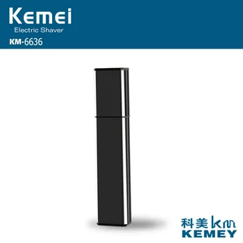 KEMEIKM-6636, электрическая машинка для стрижки волос в носу, бритва, триммер для бровей, четыре в одном