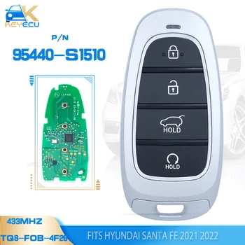 KEYECU OEM плата PN: 95440-S2500/95440-S1510 433 МГц Умный Дистанционный ключ 4 кнопки для Hyundai Santa Fe 2021 2022 TQ8-FOB-4F26