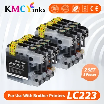 KMCYinks LC 223 XL Замена Чернильного картриджа Brother LC223 LC 223 LC223 для DCP-J4120DW MFC-J4420DW J4620DW 4625DW 5320DW