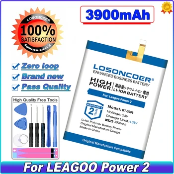 LOSONCOER BT-5006 Аккумулятор емкостью 3900 мАч для аккумулятора Leagoo Power 2 Power2
