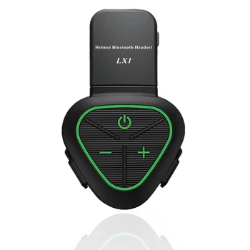 LX1 Мотоциклетный Летний Шлем Специальная Bluetooth-Гарнитура Портативная CVC Умная Шумоподавляющая Гарнитура На Вынос Зеленый