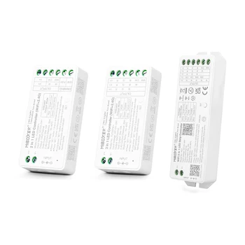 Miboxer WiFi + 2,4 G светодиодный контроллер Одноцветный Двойной белый RGB RGBW RGB + CCT FUT035W + FUT037W + WL5 Tuya Music APP Голосовое управление