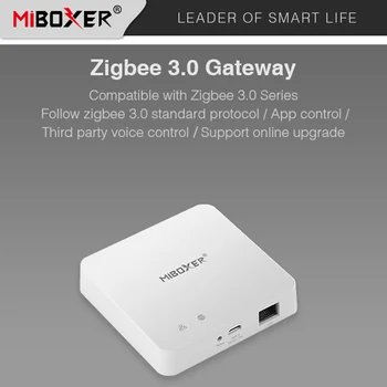 Miboxer Zigbee 3.0 Шлюз ZB-Box1 беспроводной/ZB-Box2 Проводной WiFi Смарт-контроллер поддержка голосового управления приложением онлайн обновление