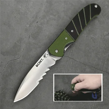 OEM CRKT Тактический Складной Нож с Лезвием 8CR14, Карманный Нож, Нож для выживания, Охотничий Нож, Спасательные Ножи, Инструмент ECD