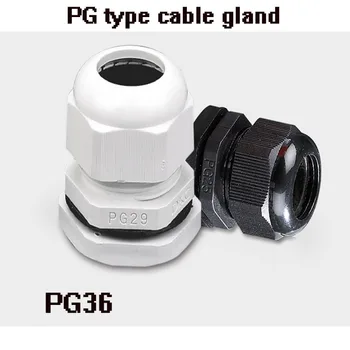 PG36 5 шт. Нейлоновый кабельный ввод IP68 Высокое качество Водонепроницаемого кабельного соединения 22-32 мм без водонепроницаемой прокладки Бесплатная доставка