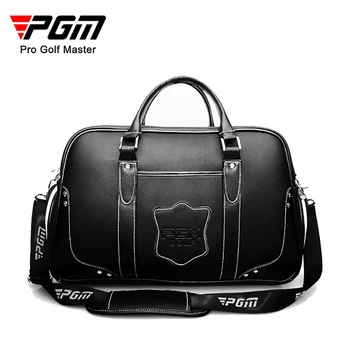 Pgm Новая кожаная сумка для одежды для гольфа Большой емкости, водонепроницаемые сумки для обуви для гольфа, двухслойные спортивные сумки Ywb021