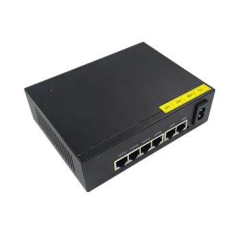 POE 48v 10-портовый гигабитный неуправляемый коммутатор poe 8 * 10/100 Мбит/с POE poort; 2 *10/100/1000 Мбит/с UP Link poort; Видеорегистратор poort 280M