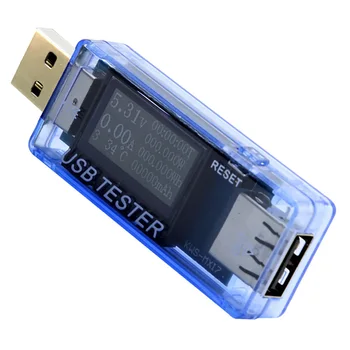 QC2.0/3.0 Электрическая Мощность USB Тестер Емкости Напряжения 4-30 В USB Измеритель мощности постоянного тока Измеритель тока Монитор Цифровой Вольтметр Детектор