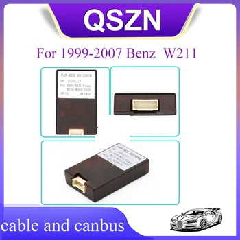 QSZN Android Canbus Box HW: V2 SW: V5 для 1999-2007 Benz W211 Жгут проводов Силовые кабели автомагнитолы 2 DIN