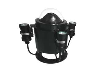 ROV 200W pixel 1080P dam обнаружение подводной сетевой камеры PTZ мониторинг шаровой машины водонепроницаемая глубина 100 м ZF-IPC-08K11