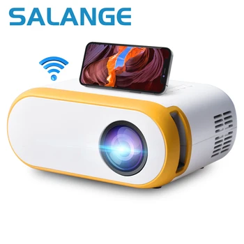 Salange Q11 Мини Портативный Проектор Родной 1280 x 720P для Домашнего Кинотеатра Airplay Maircast Смартфон Мультимедийный Светодиодный Видеопроектор