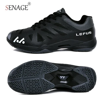 SENAGE Высококачественная Тренировочная Теннисная обувь, Мужская Удобная обувь для бадминтона, Легкие Теннисные кроссовки, Женская обувь для фитнеса